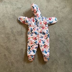 12 month girls snowsuit